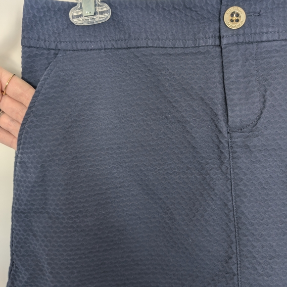 Lilly Pulitzer Blue Skort/Skirt Women's Size 4 Nautical Preppy Mini Beachy - Picture 4 of 9